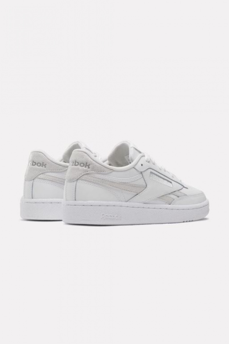 Zapatillas Forever 21 Reebok Club C Revenge Shoes Mujer Blancas Gris | l6dfGqWKw2M