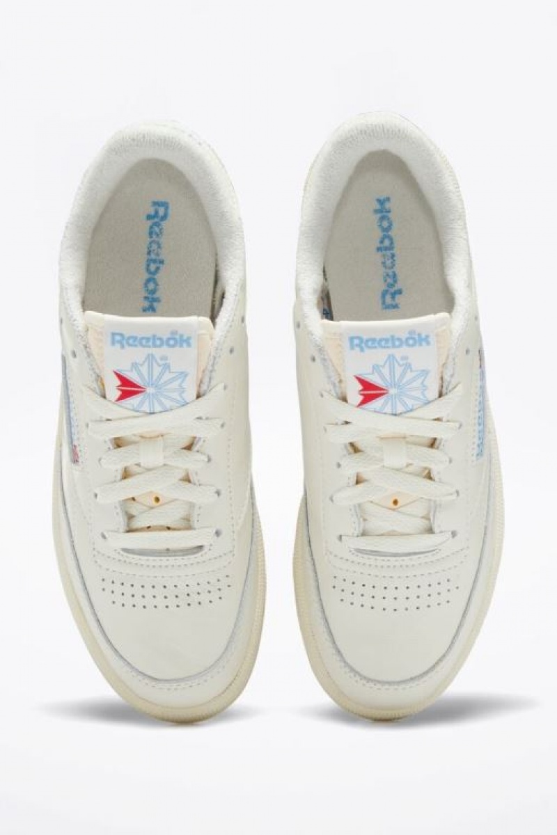 Zapatillas Forever 21 Reebok Club C Vintage Shoes Mujer Blancas | 28ItIQ3nMEk