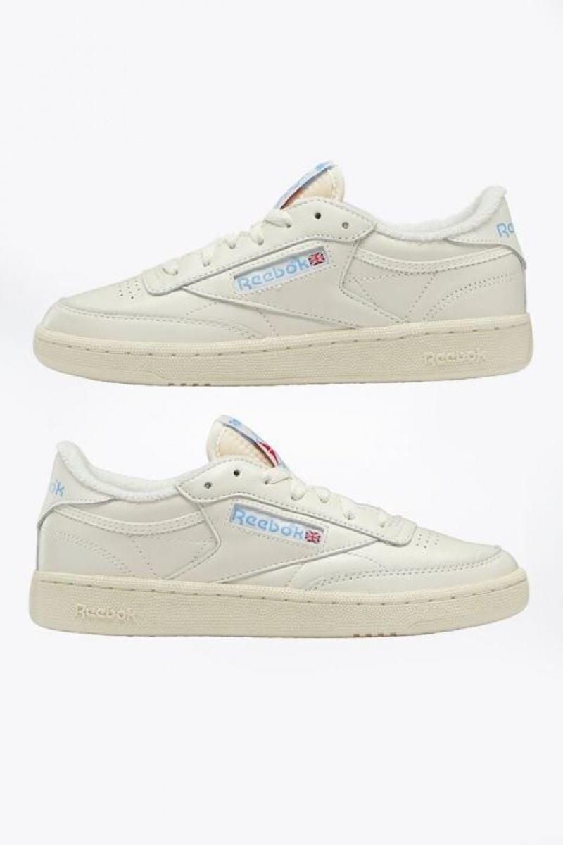 Zapatillas Forever 21 Reebok Club C Vintage Shoes Mujer Blancas | 28ItIQ3nMEk