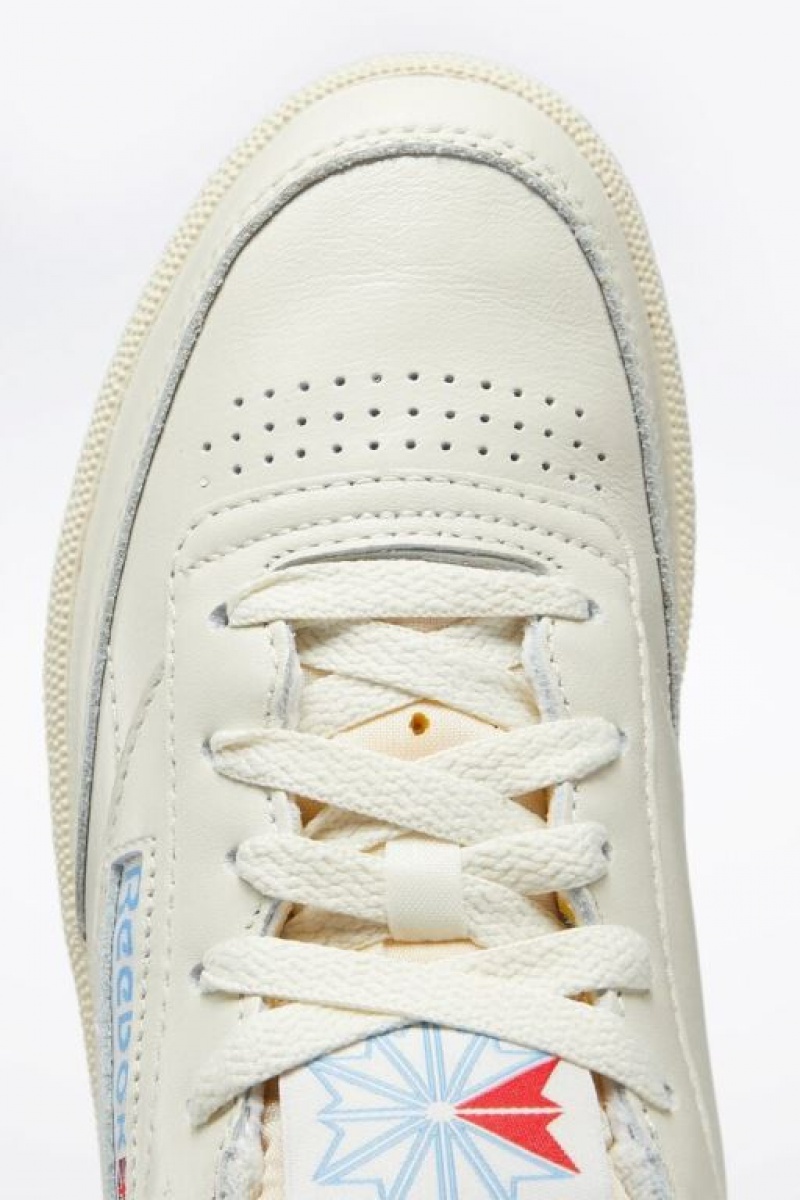 Zapatillas Forever 21 Reebok Club C Vintage Shoes Mujer Blancas | 28ItIQ3nMEk