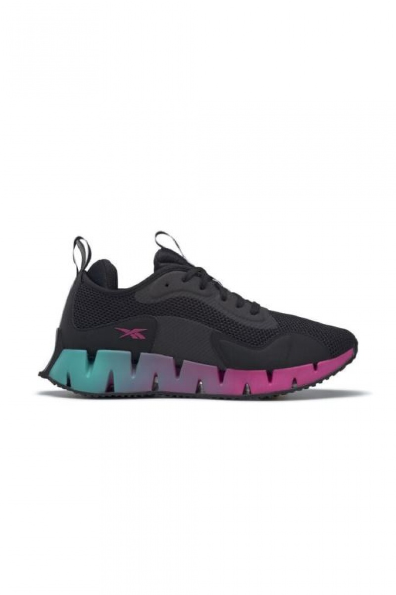 Zapatillas Forever 21 Reebok Zig Dynamica Shoes Mujer Negras Multicolor | muyiFgxLRCe