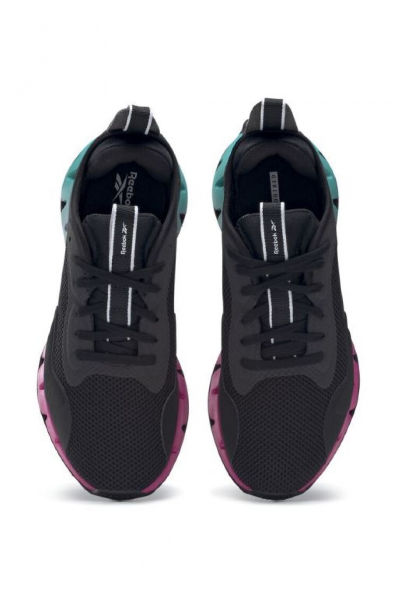 Zapatillas Forever 21 Reebok Zig Dynamica Shoes Mujer Negras Multicolor | muyiFgxLRCe