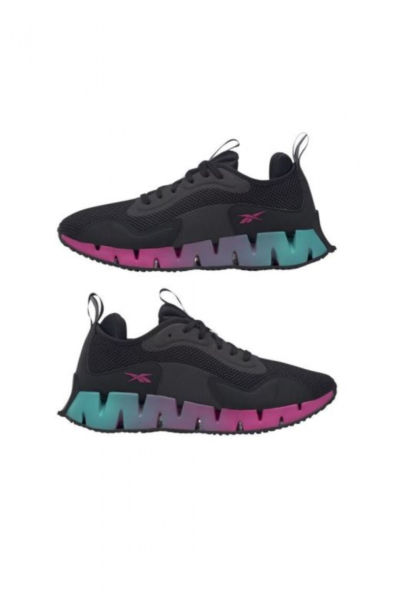 Zapatillas Forever 21 Reebok Zig Dynamica Shoes Mujer Negras Multicolor | muyiFgxLRCe