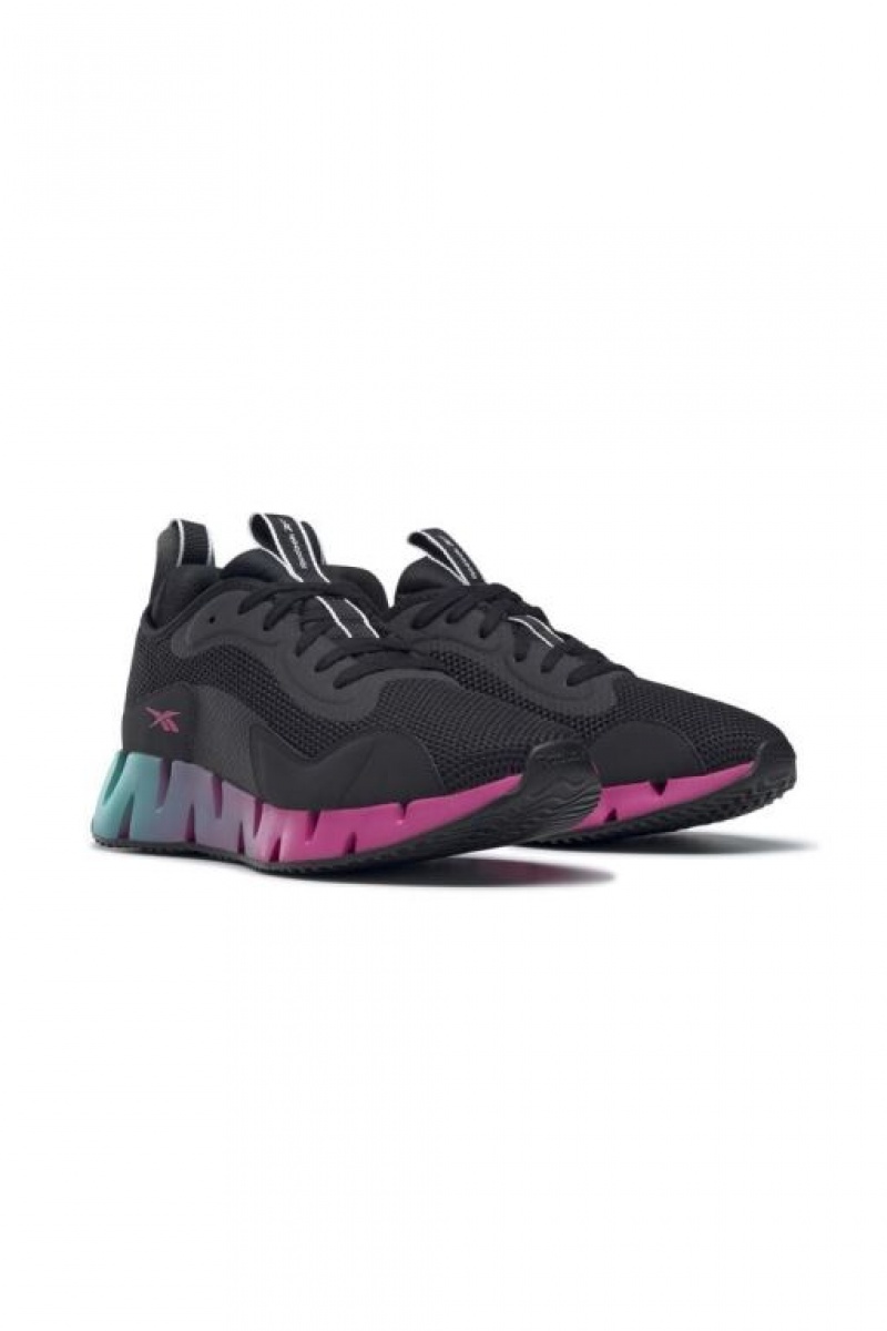 Zapatillas Forever 21 Reebok Zig Dynamica Shoes Mujer Negras Multicolor | muyiFgxLRCe